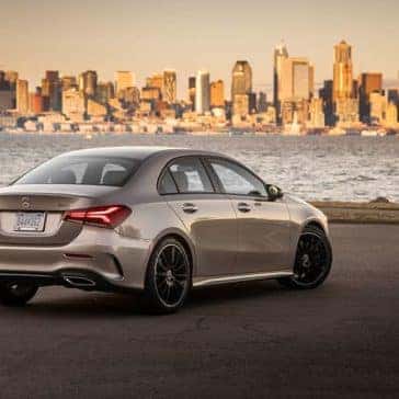 2019 MB A-Class rear