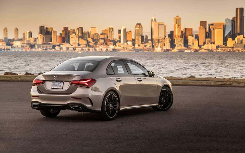 2019 MB A-Class rear