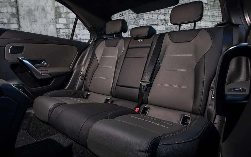 2019 MB A-Class Back Seat
