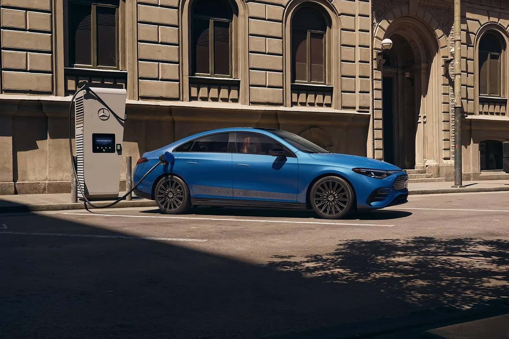 cla sedan charging