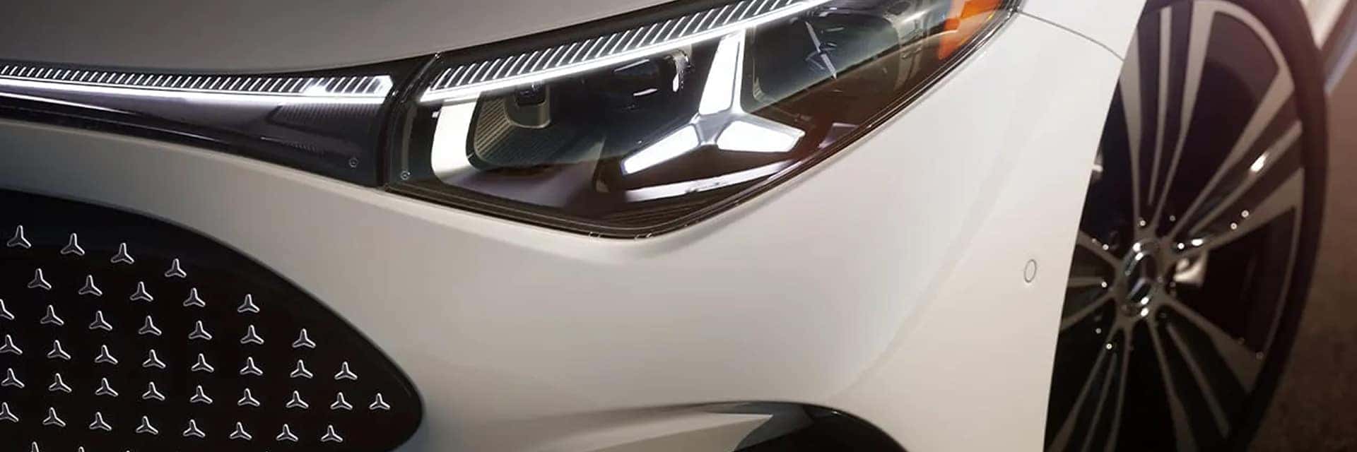 close up cla sedan grille