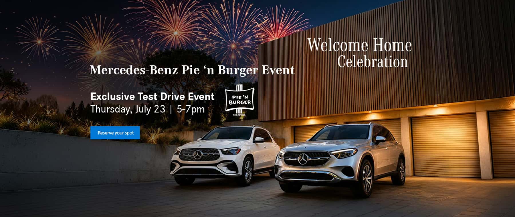 Pie N Burger Event