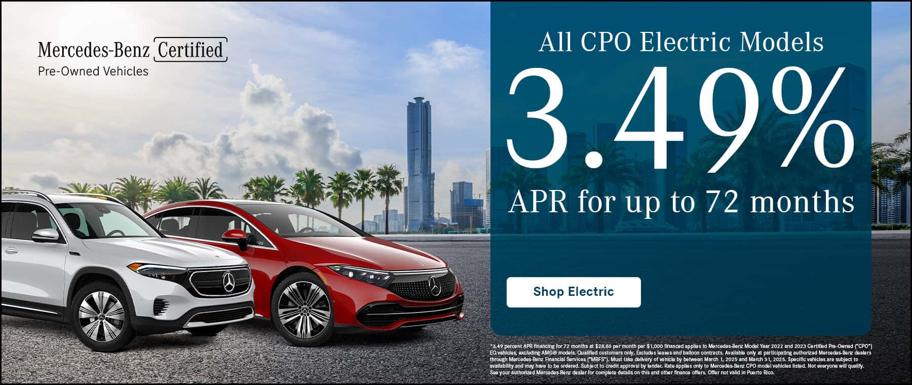 CPO Electric Promo