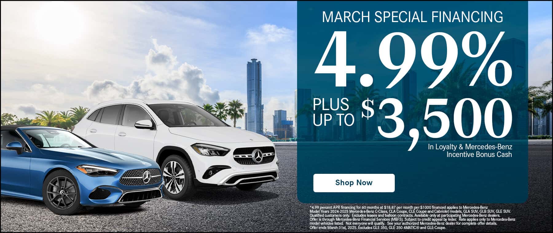 Finance promo