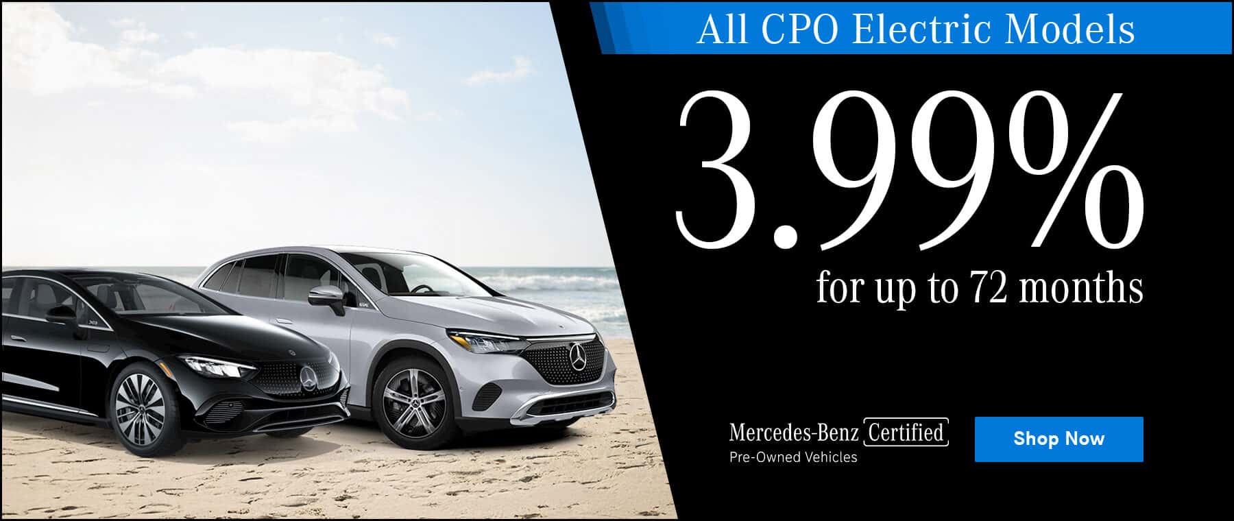 APR PROMO for Certified EV models