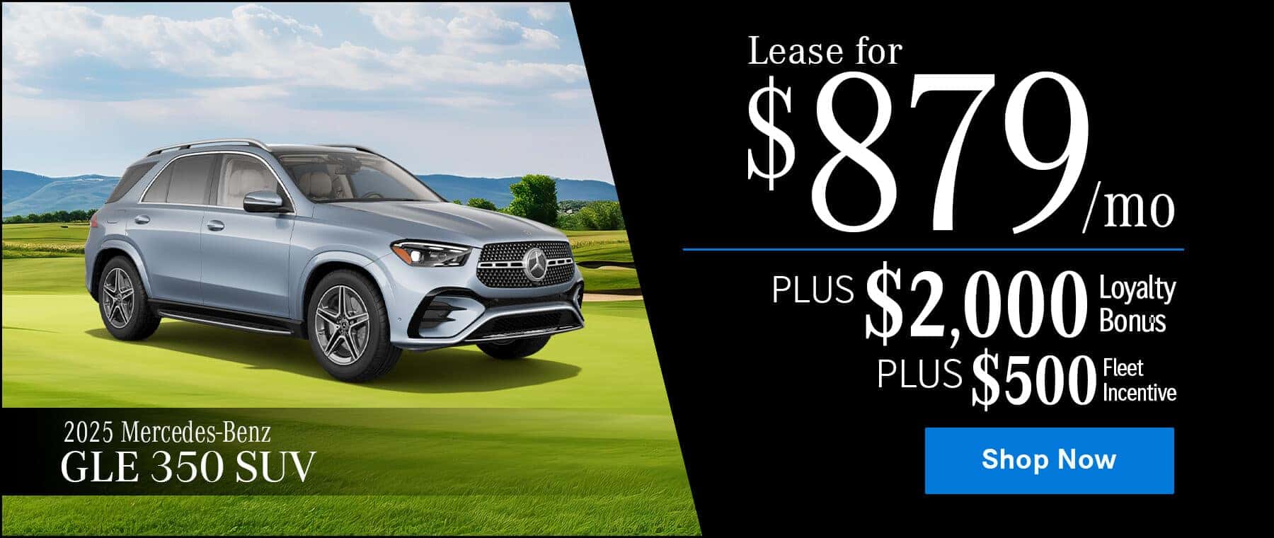 2025 GLE 350 Lease Promo