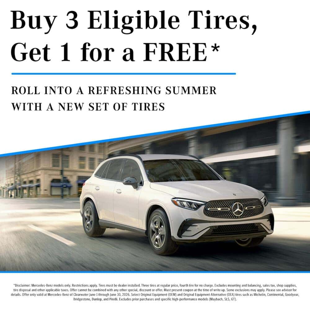 Buy 3 Tires Get 1 Free Promo