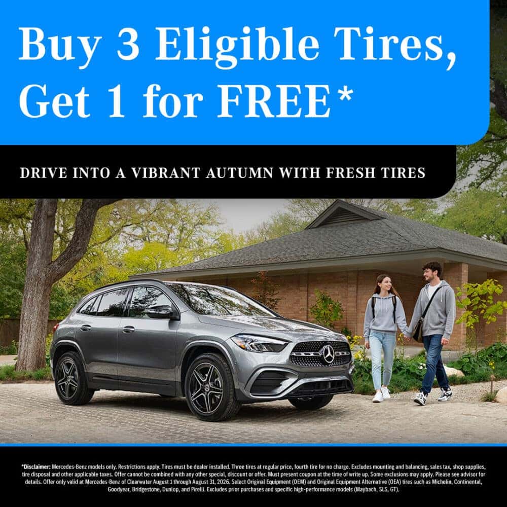 Buy 3 Tires Get 1 Free Promo
