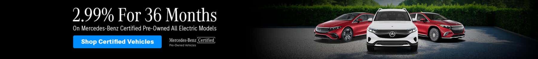 Mercedes-Benz Certified Pre-Owned Promo