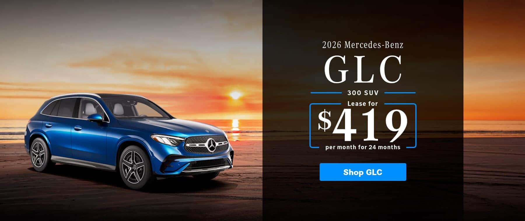 Mercedes-Benz GLC 300 SUV Promo