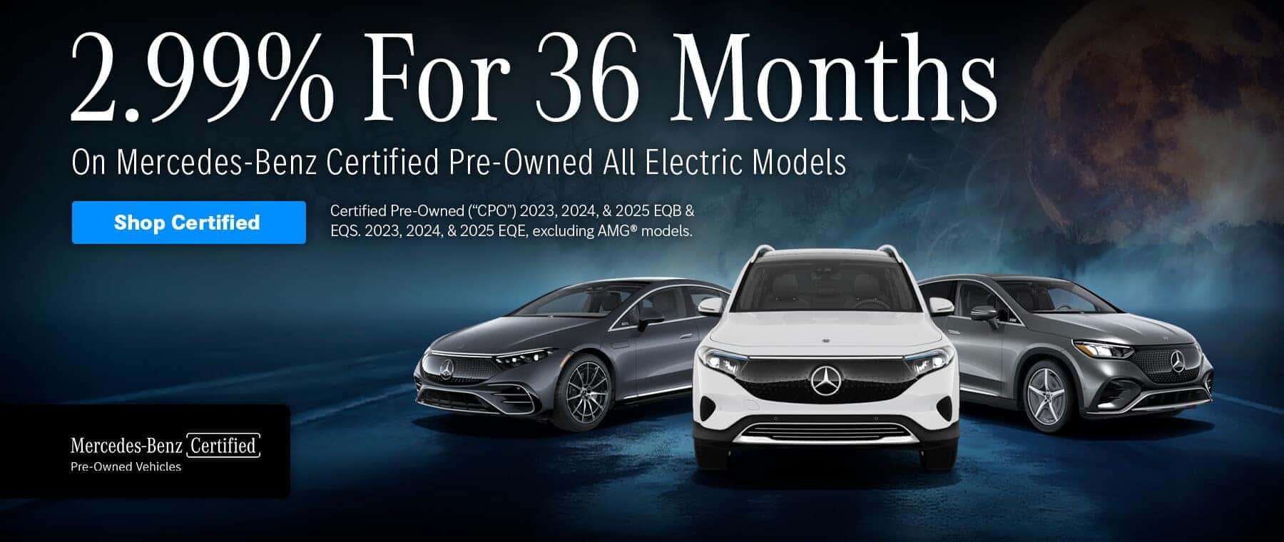 Certified Pre-Owned Mercedes-Benz Promo