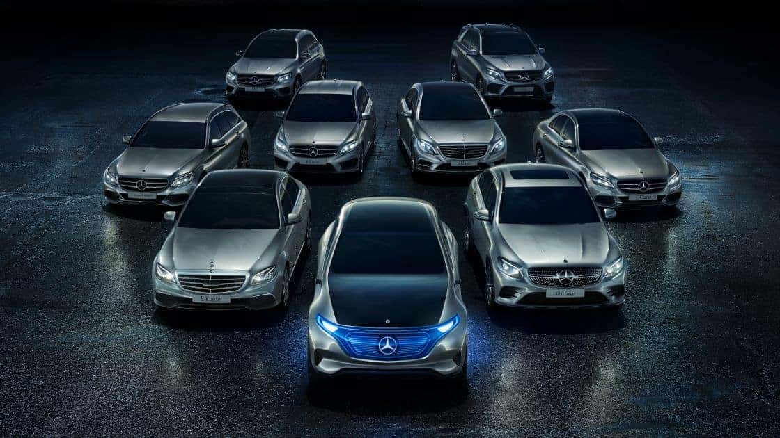 New mercedes deals benz electric car