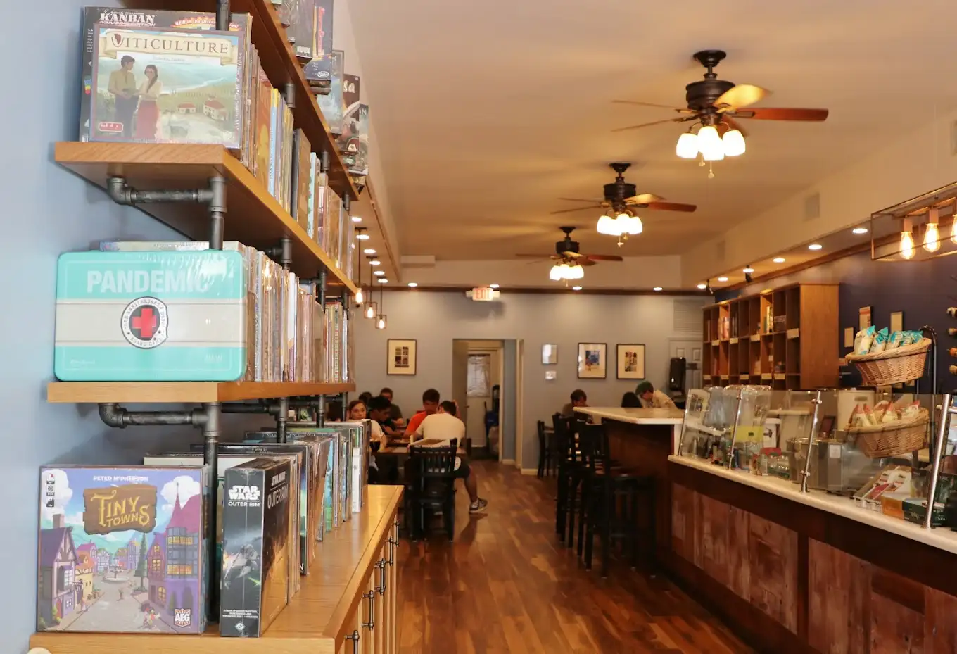 main st board game cafe