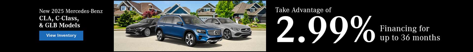 New Mercedes-Benz Finance Promo