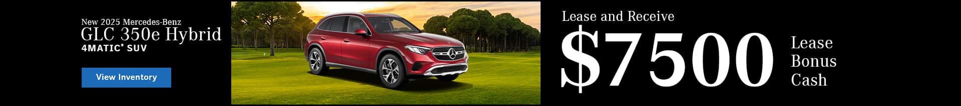 2025 GLC 350e Lease Promo
