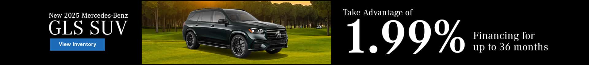 2025 GLS SUV Promo