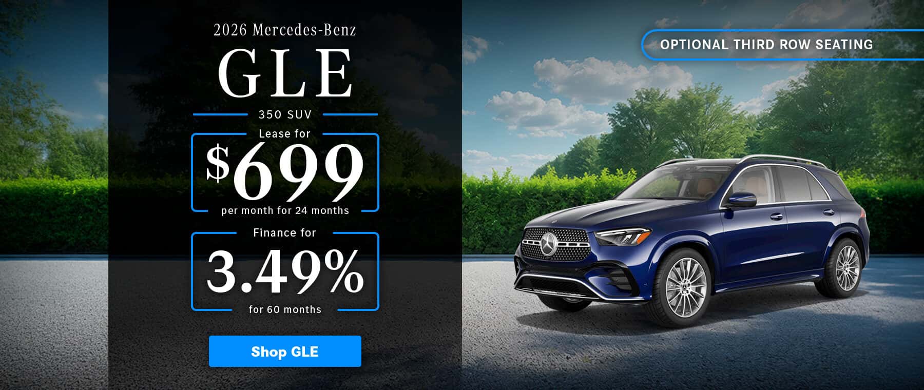2026 Mercedes-Benz GLE Promo