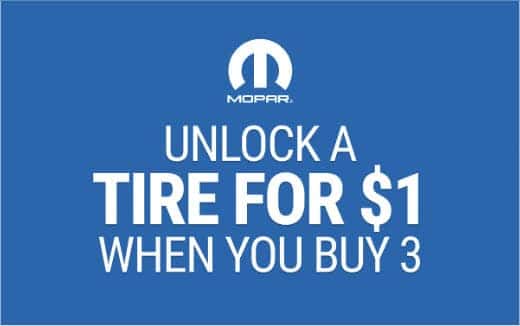 Buy 3 Tires Get the 4th for $1