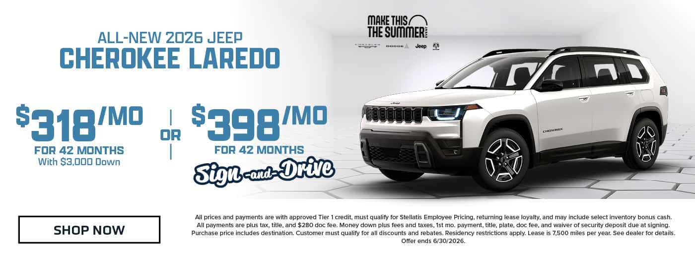 2026 Jeep Cherokee