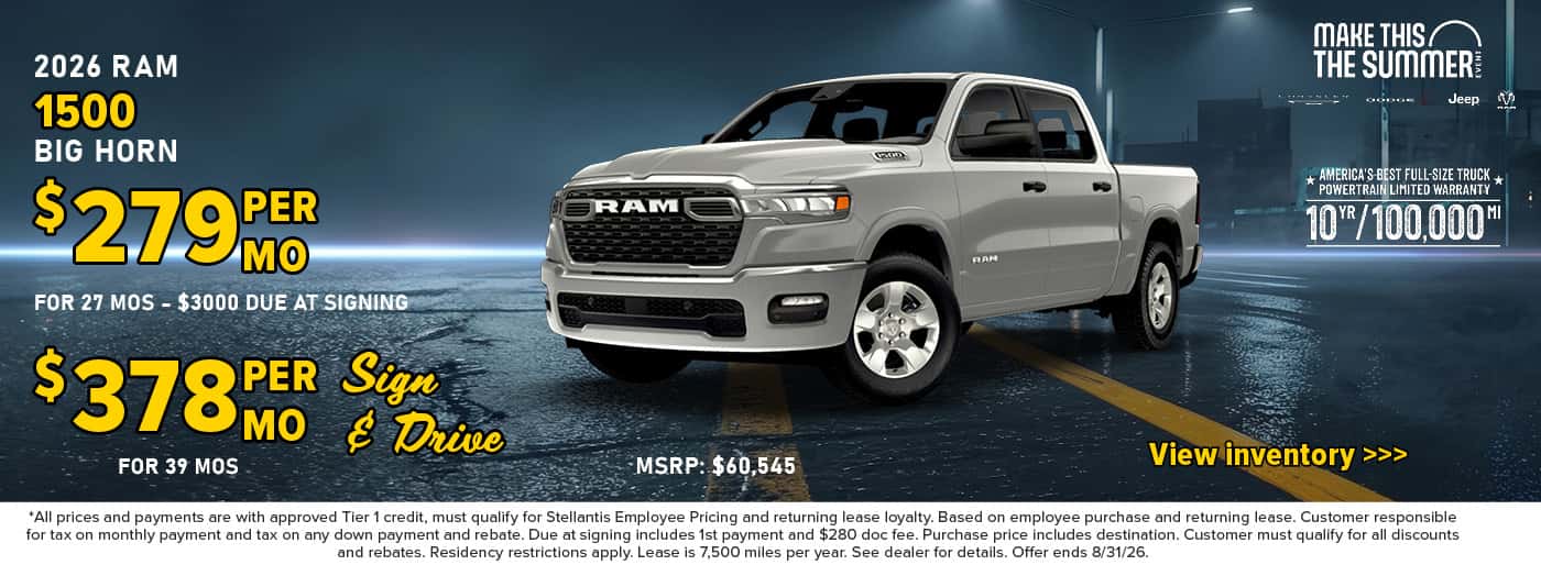 2026 RAM 1500 Big Horn
