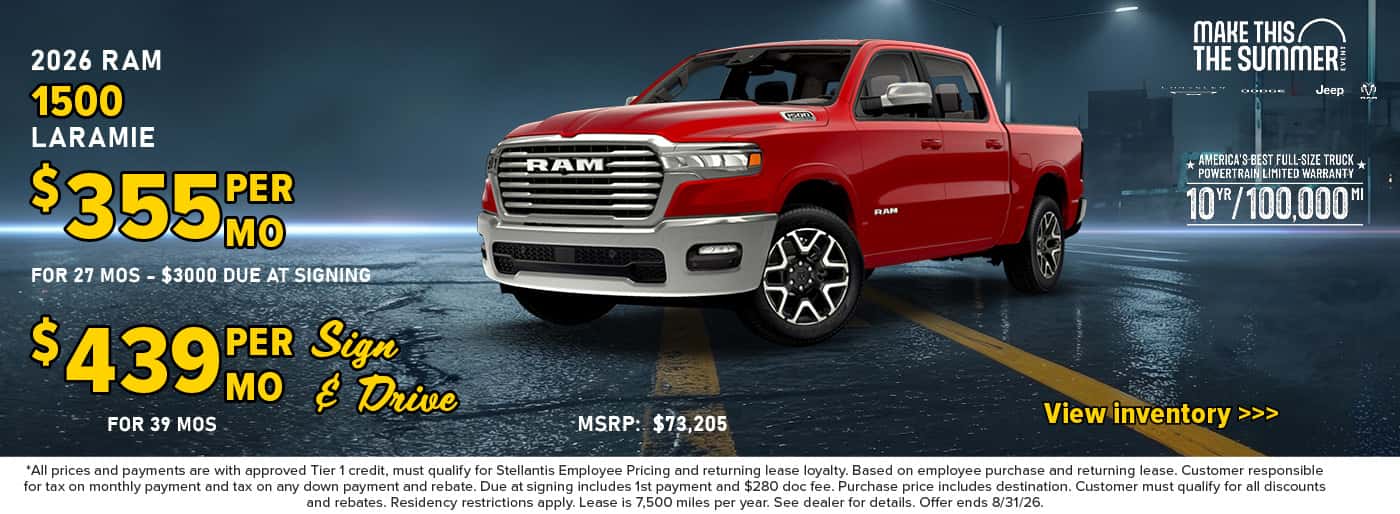 2026 RAM 1500 Laramie