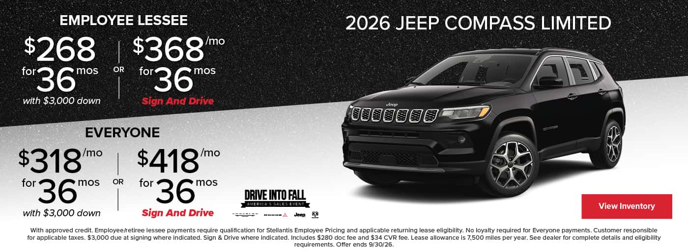 2026 Jeep Compass Limited 4x4