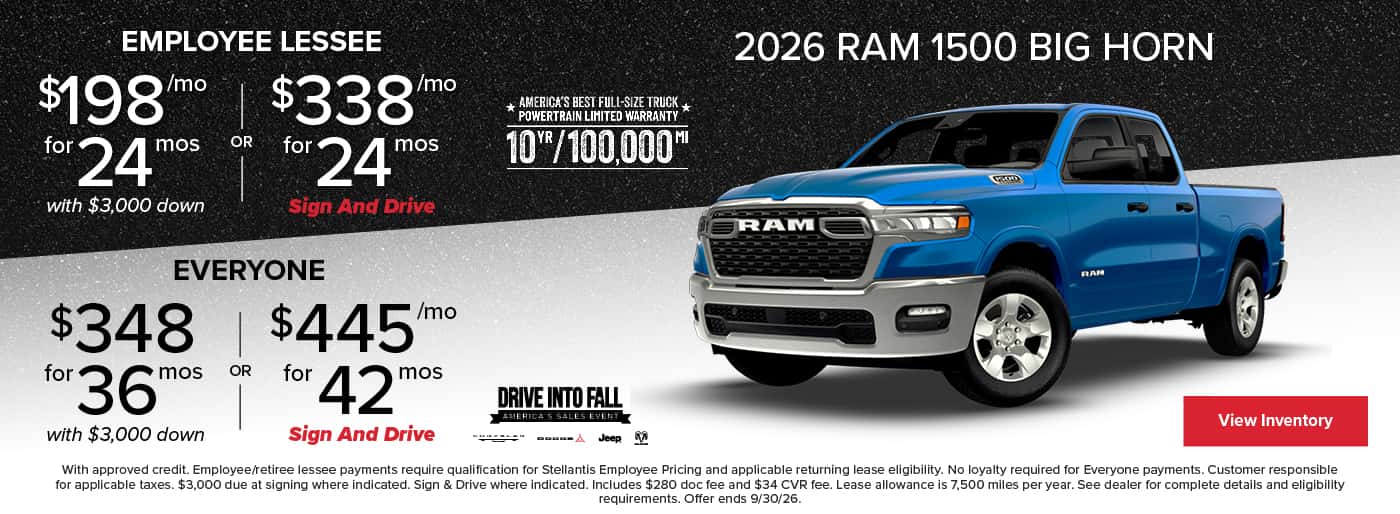 2026 RAM 1500 Big Horn