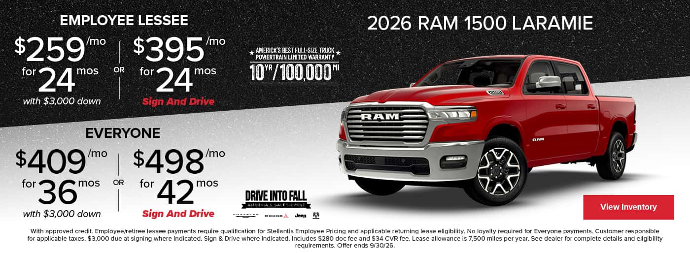 2026 RAM 1500 Laramie