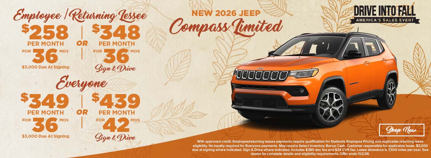 2026 Jeep Compass Limited 4x4
