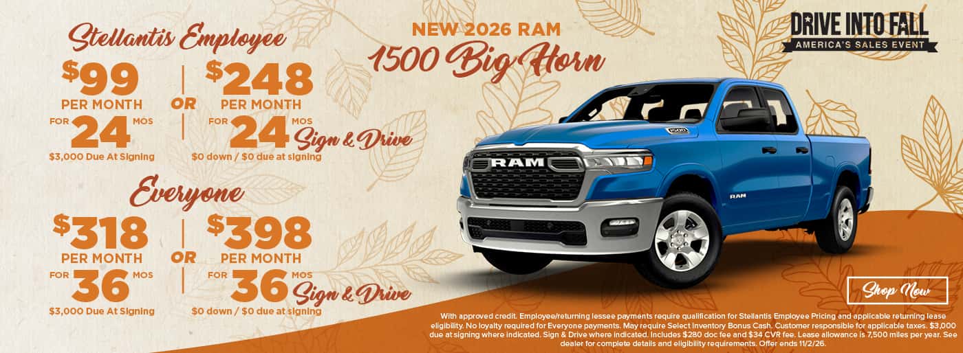 2026 RAM 1500 Big Horn