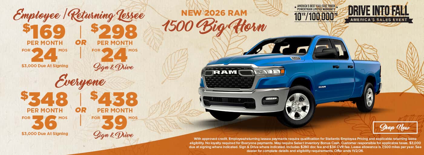 2026 RAM 1500 Big Horn
