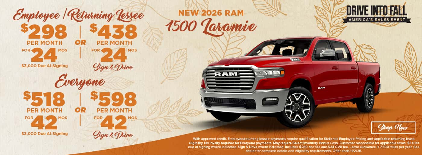 2026 RAM 1500 Laramie