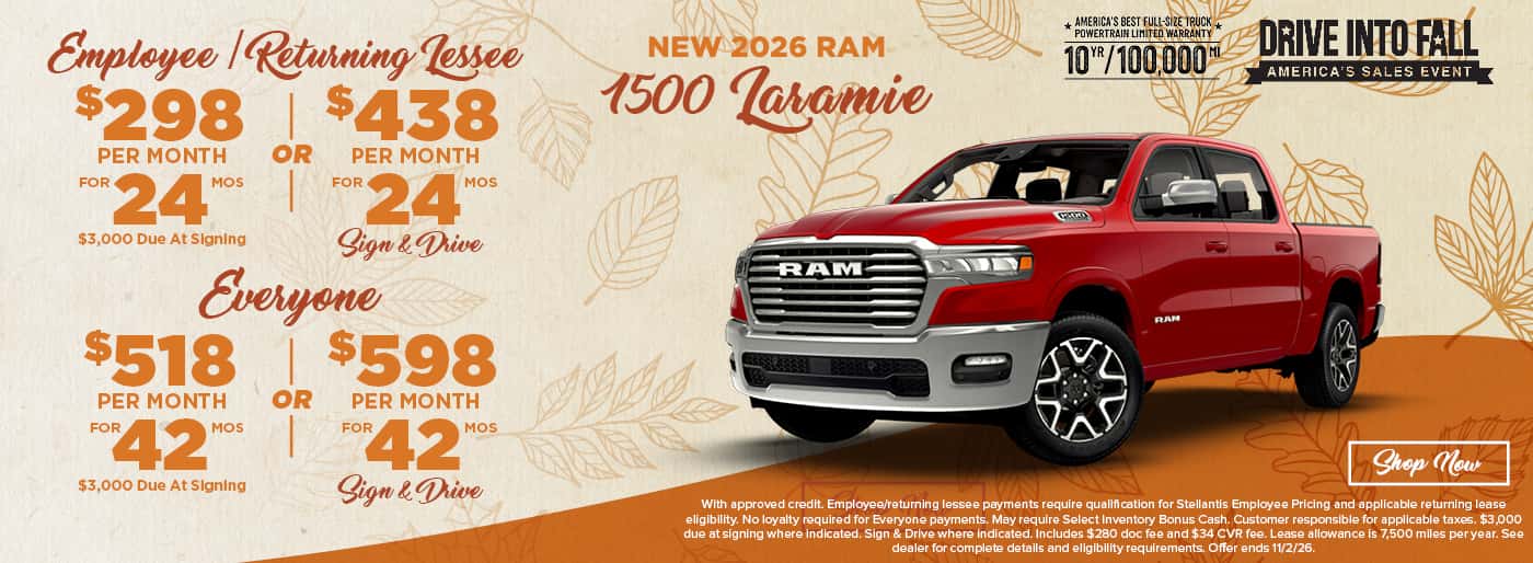 2026 RAM 1500 Laramie