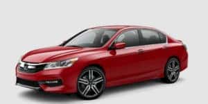 2017 Honda Accord in San Marino Red