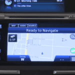 Honda Civic with navigation