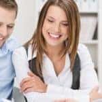 Couple at the Finance Department