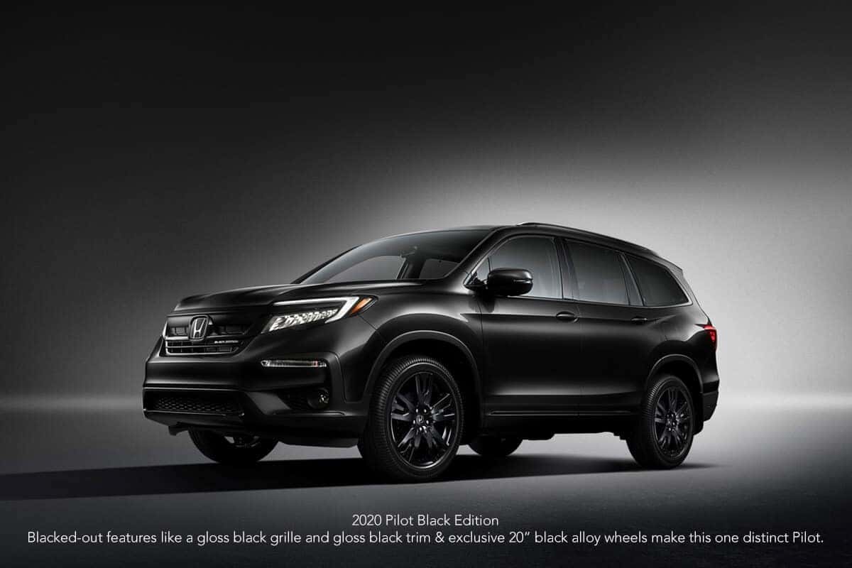 2020 pilot black edition exterior gallery