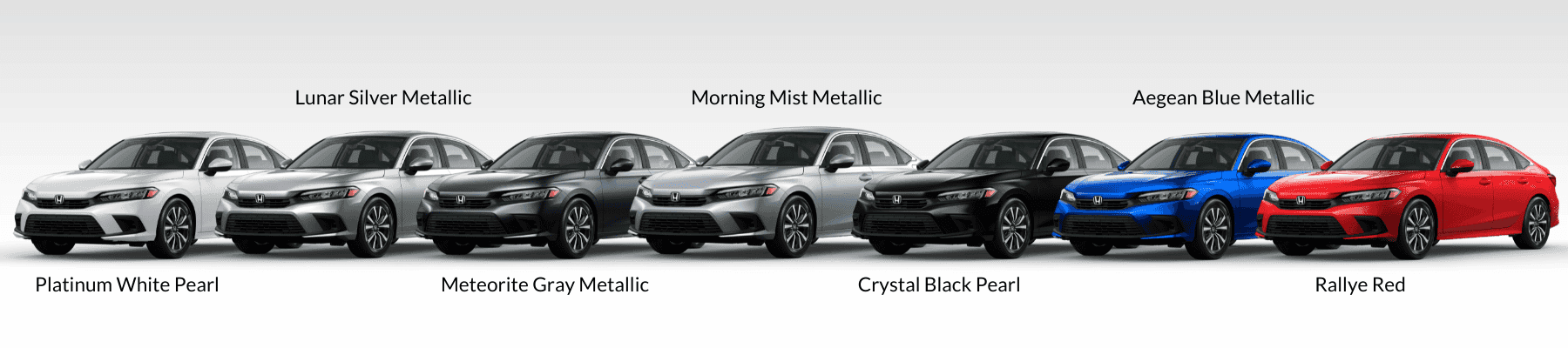 2024 Honda Civic Sedan EX Color Options