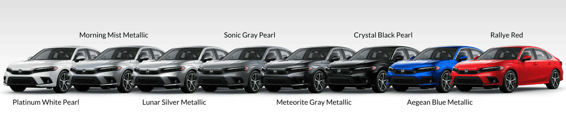 2024 Honda Civic Sedan Touring Color Options