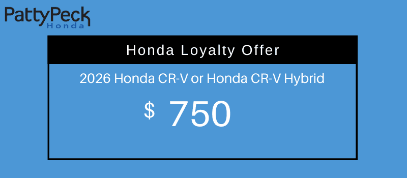 2026 Honda CR-V & Honda CR-V Hybrid Loyalty