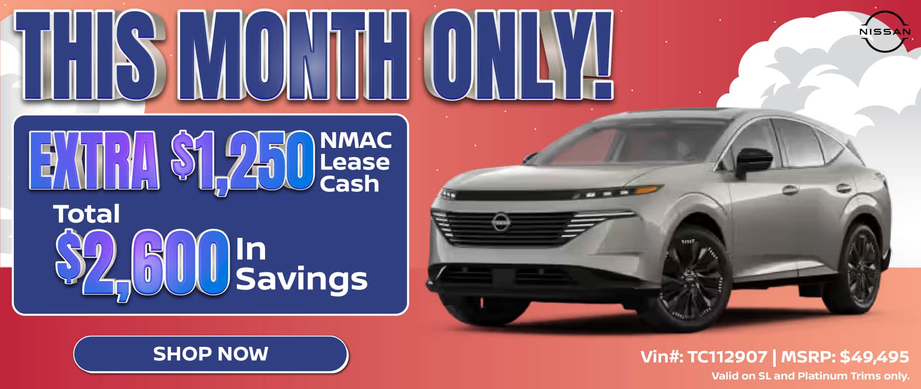 Murano Bonus Cash