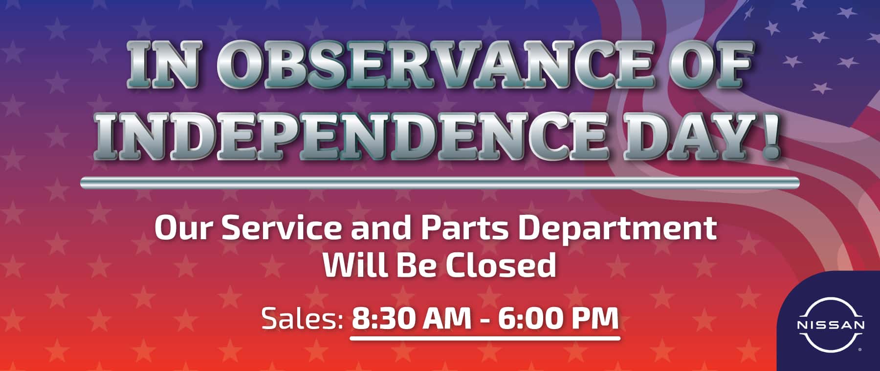 Holiday Hours