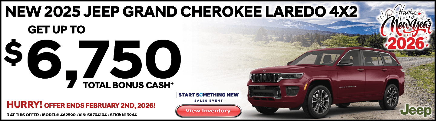 NEW 2025 JEEP GRAND CHEROKEE LAREDO