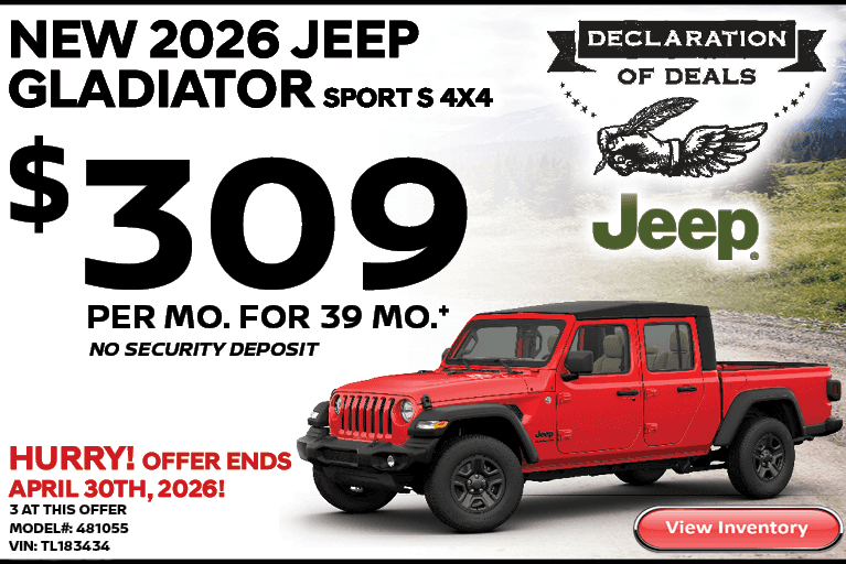 2026 JEEP GLADIATOR SPORT
