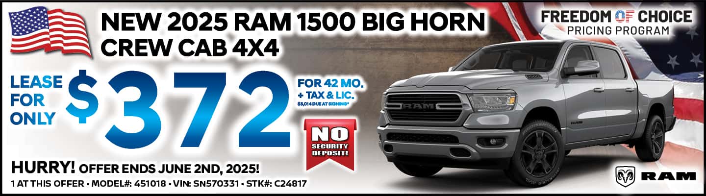 2025 RAM 1500