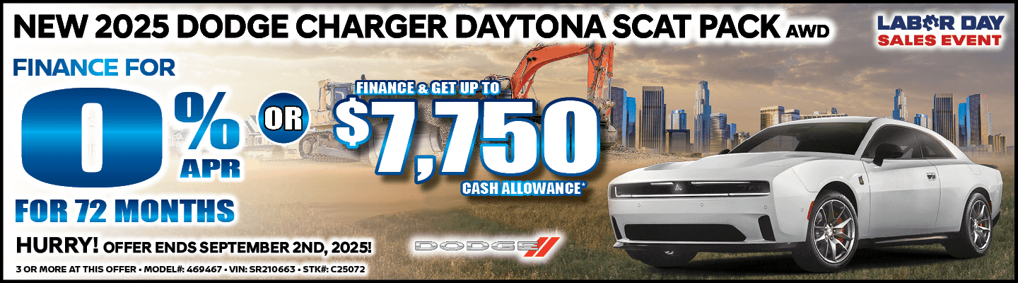 2025 DODGE CHARGER DAYTONA