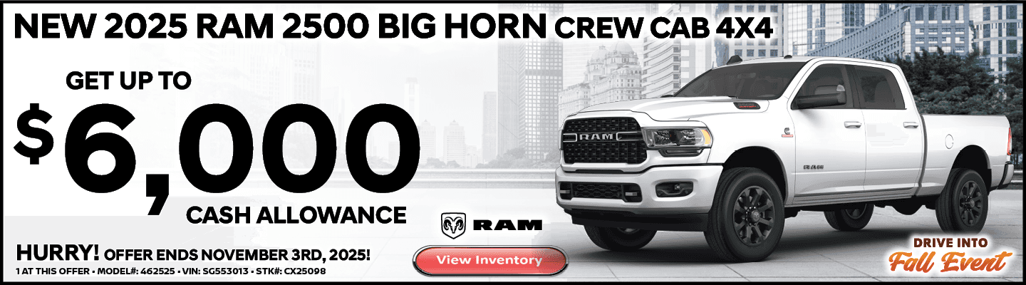2025 RAM 2500 BIG HORN
