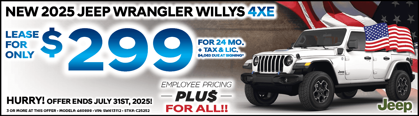 2025 JEEP WRANGLER WILLYS