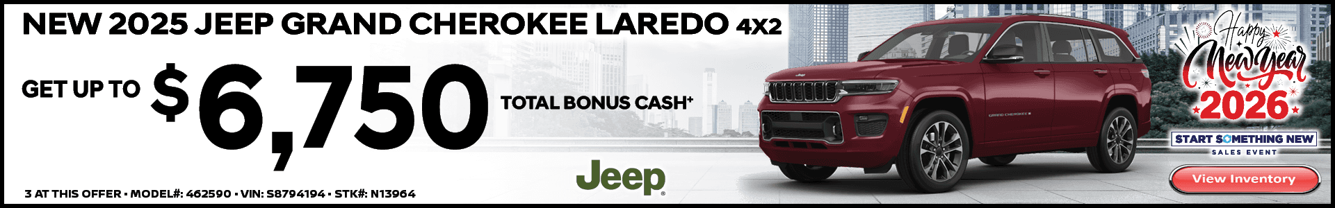 2025 JEEP GRAND CHEROKEE LAREDO