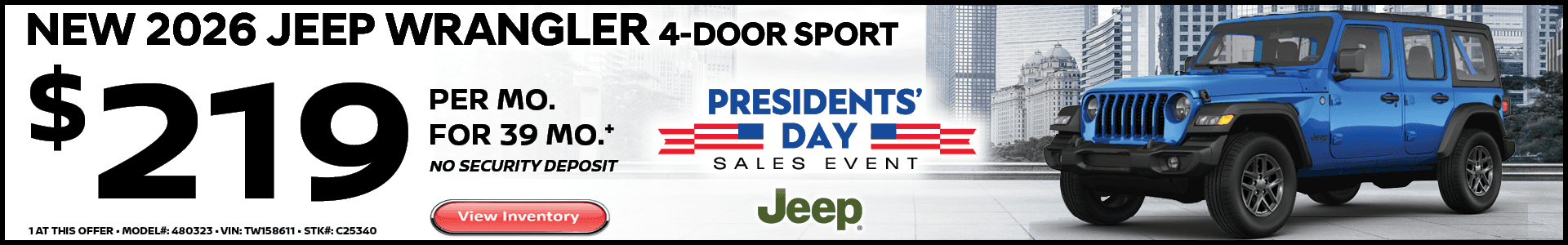 2026 JEEP WRANGLER 4-DOOR